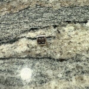 “N” Letter Pandora Charm